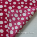 High quality customized color manufacture 100% polyester Printed Micro Polar Fleece Fabric For Garment